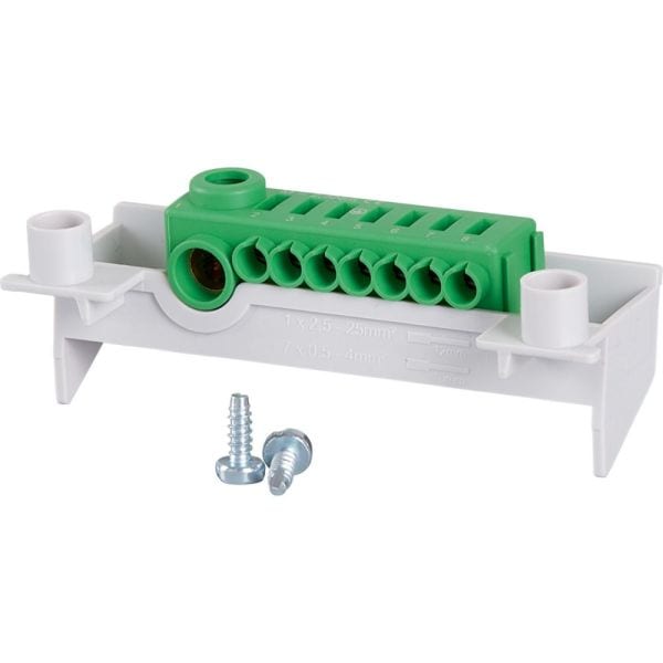 EATON - Kombi-Steckklemme 1x25 mm²+ 7x4 mm² PE