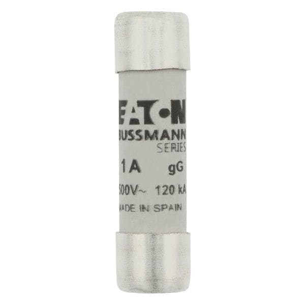 EATON - Sicherungseinsatz, Niederspannung, 1 A, AC 500 V, 120 kA, 10 x 38 mm, gL/gG, IEC
