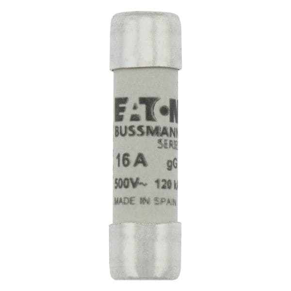 EATON - Sicherungseinsatz, Niederspannung, 16 A, AC 500 V, 120 kA, 10 x 38 mm, gL/gG, IEC