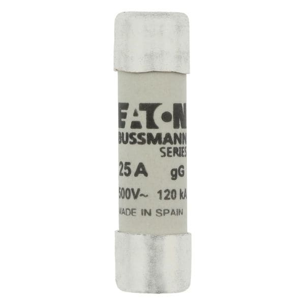 EATON - Sicherungseinsatz, Niederspannung, 25 A, AC 500 V, 120 kA, 10 x 38 mm, gL/gG, IEC