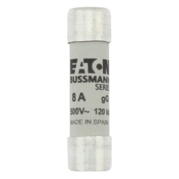 EATON - Sicherungseinsatz, Niederspannung, 8 A, AC 500 V, 120 kA, 10 x 38 mm, gL/gG, IEC