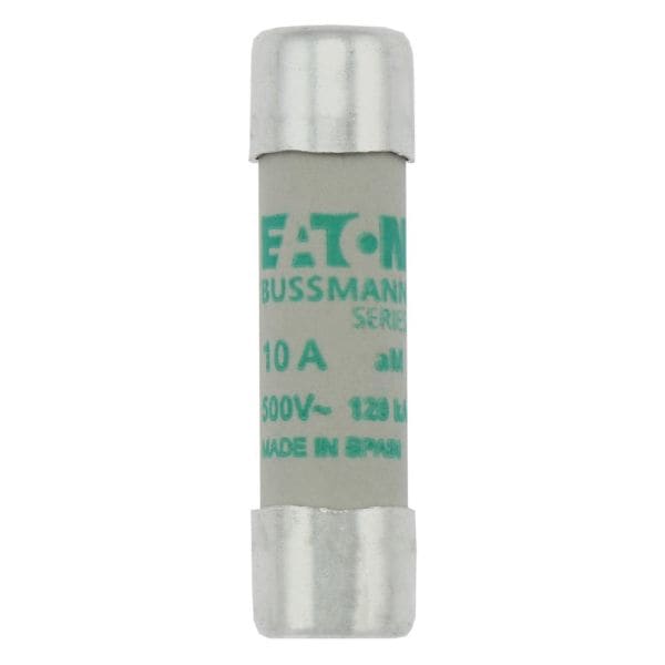 EATON - Sicherungseinsatz, Niederspannung, 10 A, AC 500 V, 120 kA, 10 x 38 mm, aM, IEC