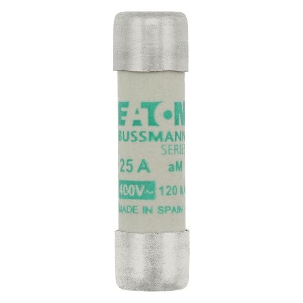 EATON - Sicherungseinsatz, Niederspannung, 25 A, AC 400 V, 120 kA, 10 x 38 mm, aM, IEC