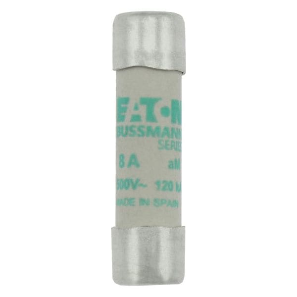 EATON - Sicherungseinsatz, Niederspannung, 8 A, AC 500 V, 120 kA, 10 x 38 mm, aM, IEC