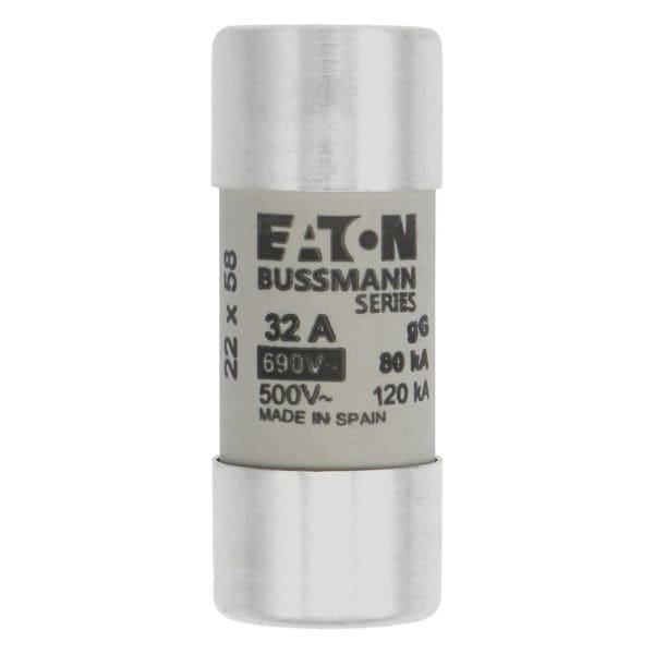 EATON - Sicherungseinsatz, Niederspannung, 32 A, AC 690 V, 80 kA, 22 x 58 mm, gL/gG, IEC