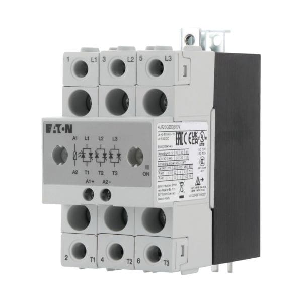 EATON - Halbleiterrelais, 3-phasig, 20 A, 42 - 660 V, DC