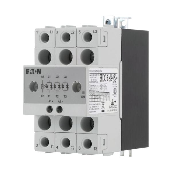 EATON - Halbleiterrelais, 3-phasig, 20 A, 42 - 660 V, AC/DC