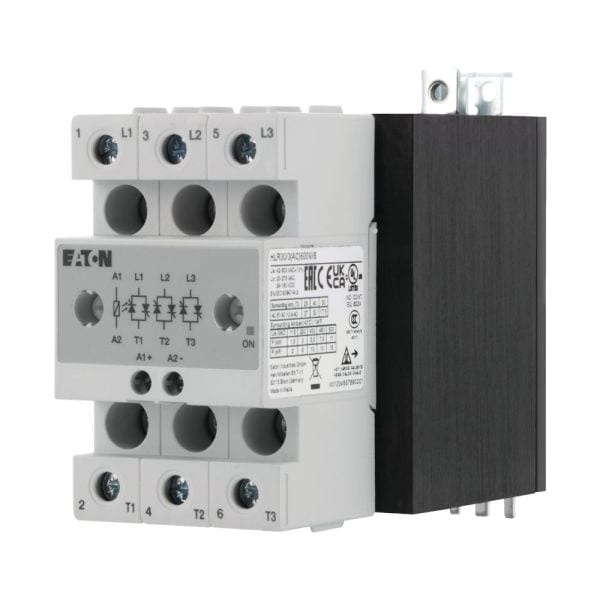 EATON - Halbleiterrelais, 3-phasig, 30 A, 42 - 660 V, AC/DC, hohe Absicherung