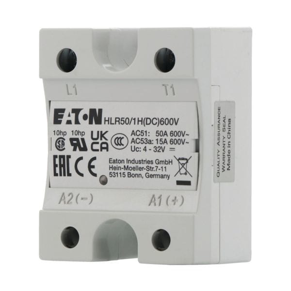 EATON - Halbleiterrelais, Hockey-Puck, 1-phasig, 50 A, 42 - 660 V, DC