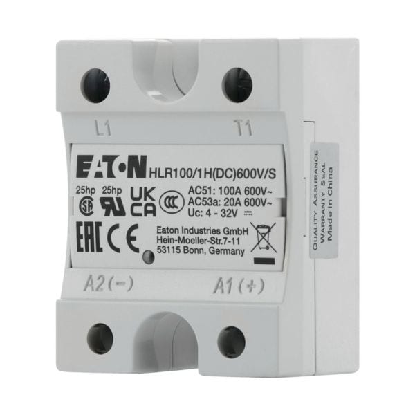EATON - Halbleiterrelais, Hockey-Puck, 1-phasig, 100 A, 42 - 660 V, DC, hohe Absicherung