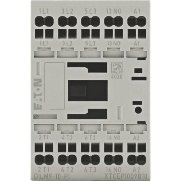 EATON - Leistungsschütz, 3-polig, 380 V 400 V 4 kW, 1 S, 230 V 50 Hz, 240 V 60 Hz, Wechselstrombetätigung, Push-in-Klemmen