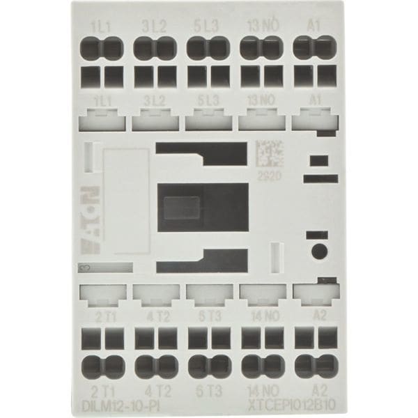 EATON - Leistungsschütz, 3-polig, 380 V 400 V 5,5 kW, 1 S, 230 V 50 Hz, 240 V 60 Hz, Wechselstrombetätigung, Push-in-Klemmen