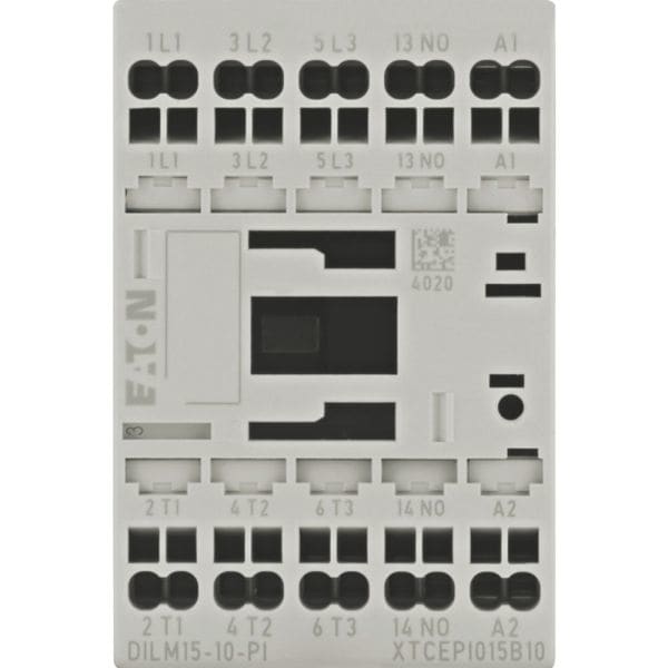 EATON - Leistungsschütz, 3-polig, 380 V 400 V 7,5 kW, 1 S, 24 V DC, Gleichstrombetätigung, Push-in-Klemmen