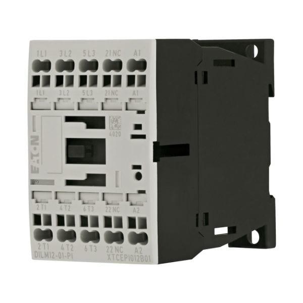 EATON - Leistungsschütz, 3-polig, 380 V 400 V 5,5 kW, 1 Ö, 230 V 50/60 Hz, Wechselstrombetätigung, Push-in-Klemmen