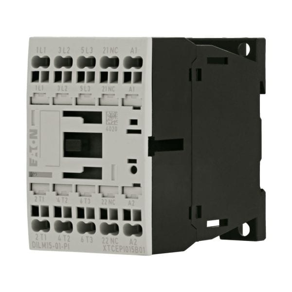 EATON - Leistungsschütz, 3-polig, 380 V 400 V 7,5 kW, 1 Ö, 230 V 50/60 Hz, Wechselstrombetätigung, Push-in-Klemmen