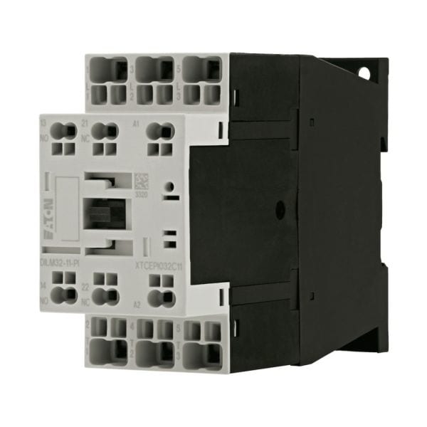 EATON - Leistungsschütz, 3-polig, 380 V 400 V 15 kW, 1 S, 1 Ö, 230 V 50/60 Hz, Wechselstrombetätigung, Push-in-Klemmen