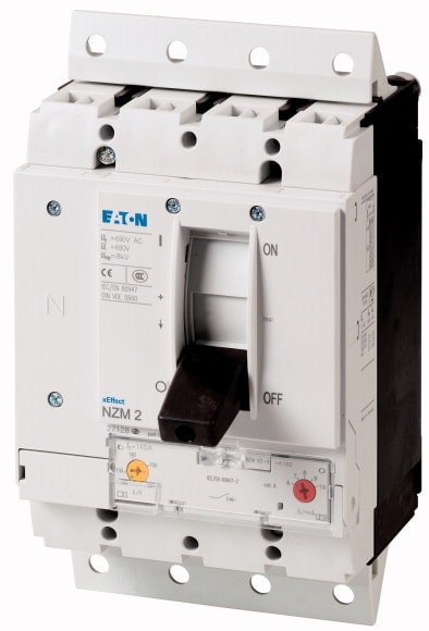EATON - Leistungsschalter, 4p, 200A, 125A im 4.Pol, Steckeinsatz