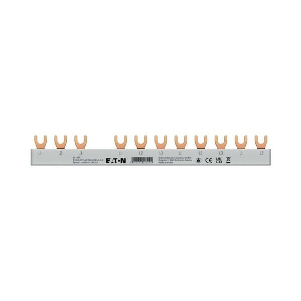 EATON - EVGK Gabelverschienung, 3-phasig, 4+8 Teilungseinheiten, 10 mm²