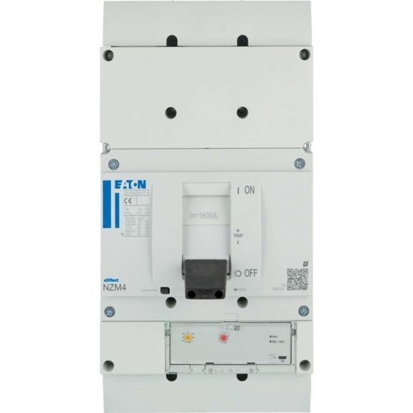 EATON - Digitaler NZM4 PXR10 Leistungsschalter, 1600A, 3p, Schraubanschluss