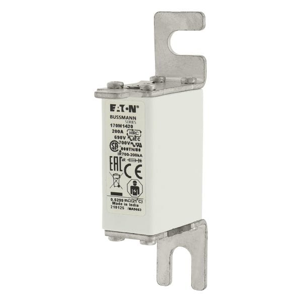 EATON - Sicherungseinsatz, superflink, 200 A, AC 690 V, 200 kA, DIN 000, aR