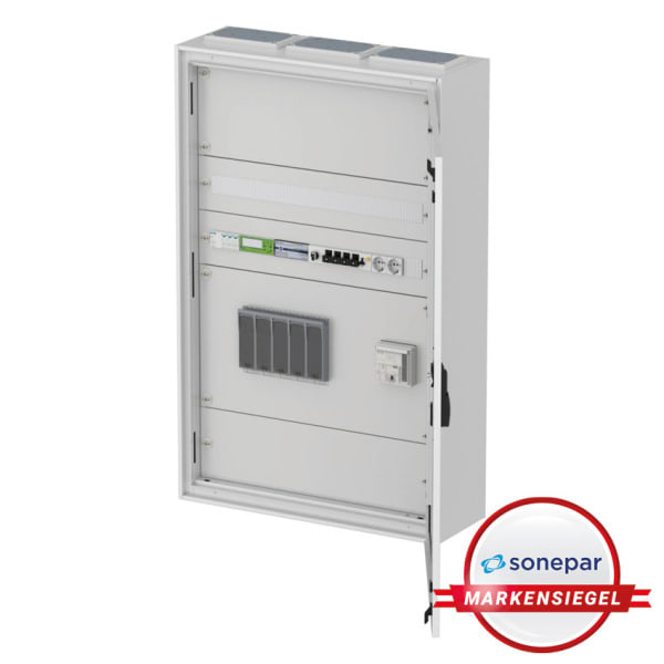 EATON - MS! xEnergy Basic Kleinverteiler PV AC Sammler LS 160A (125A) 3 pol 4Abg.ohne RK