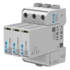 EATON - Blitzstrom- / Überspannungsableiter, steckbar, 1000VDC, T12, 2p+PE, geerdet