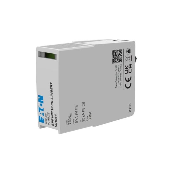 EATON - Multi MPPT Blitzstrom- / Überspannungsableiter, Einsatz steckbar, 1500VDC, T12