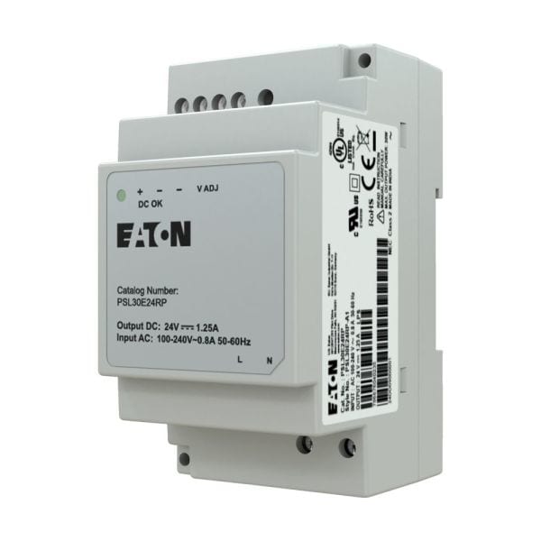 EATON - Netzgerät PSL, 1ph, 90-264VAC / 24VDC, 30W, 1.25A, IP20