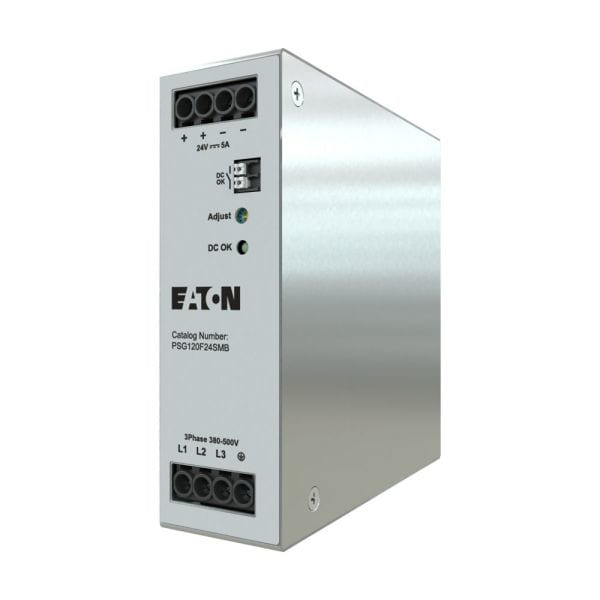 EATON - Netzgerät PSG, 3ph, 320-575VAC / 24VDC, 120W, 5A, IP20