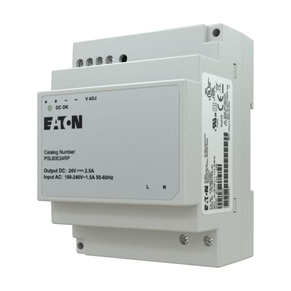 EATON - Netzgerät PSL, 1ph, 90-264VAC / 24VDC, 60W, 2.5A, IP20