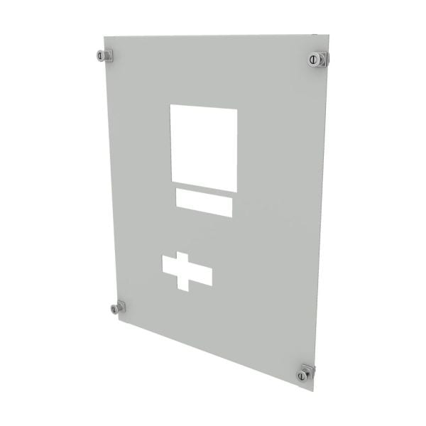 EATON - ProfiSNAP Frontplatte NZM2 + XFI symmetrisch, vertikal H x B = 400 x 400 mm