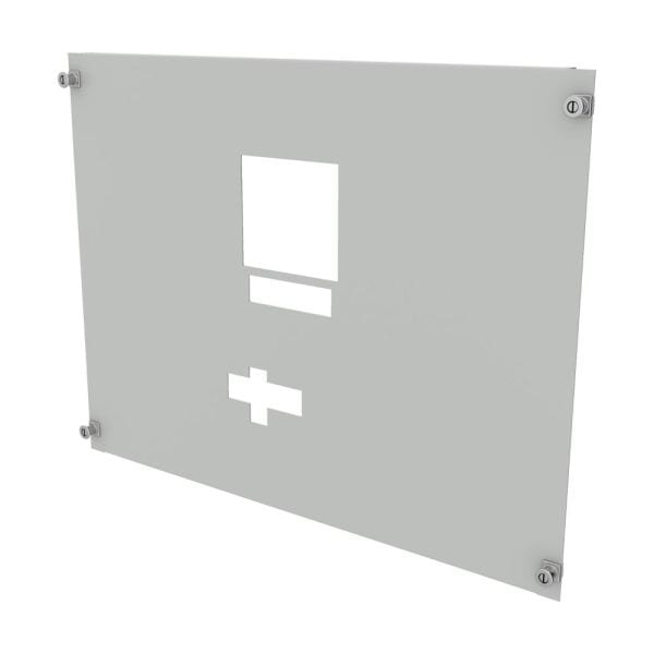 EATON - ProfiSNAP Frontplatte NZM2 + XFI symmetrisch, vertikal H x B = 400 x 600 mm