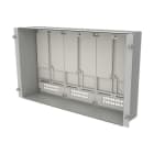 EATON - ProfiSNAP Zählerwanne bestückt mit 3 Zählerplatten für MSW H x B = 400 x 800 mm