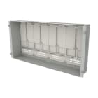 EATON - ProfiSNAP Zählerwanne bestückt mit 4 Zählerplatten für MSW H x B = 425 x 1000 mm