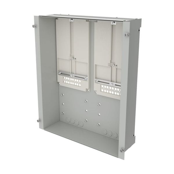 EATON - ProfiSNAP Zählerwanne doppelt, BxH=600x600mm, inkl. 2 ZBR (side-by-side)