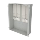 EATON - ProfiSNAP Zählerwanne doppelt, BxH=600x600mm, inkl. 2 ZBR (side-by-side)