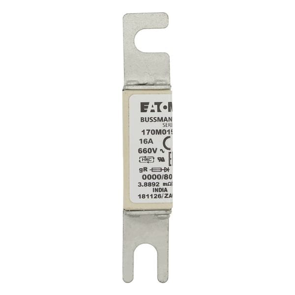 EATON - FUSE 16A 660V 0000/80 GR UR