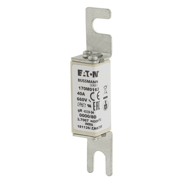 EATON - FUSE 40A 660V 0000/80 GR UR