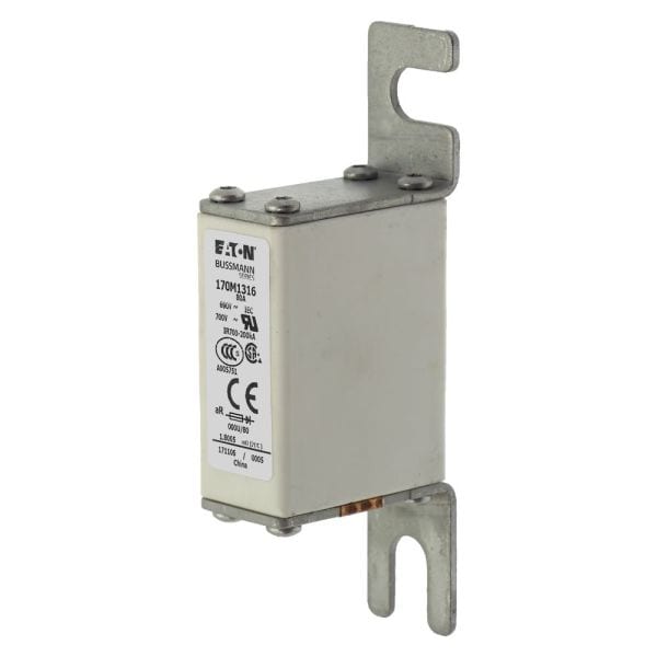 EATON - 80A 690V IEC aR 000U/80 SQUARE BODY FUSE