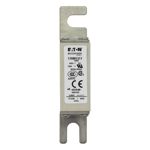 EATON - 100A 690V IEC aR 000U/80 SICHERUNG