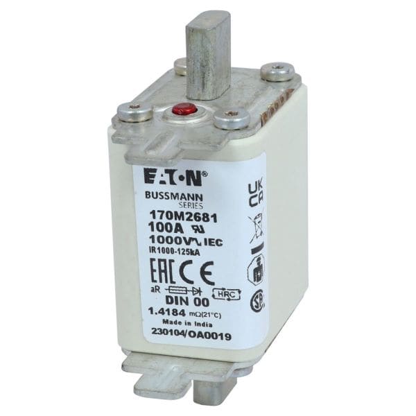 EATON - 100A 1000V aR DIN00 SUPERFLINKESICHERUNG