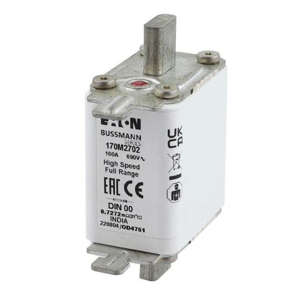 EATON - 160A 690V 00 gR DIN43620 INDICATOR FUSE