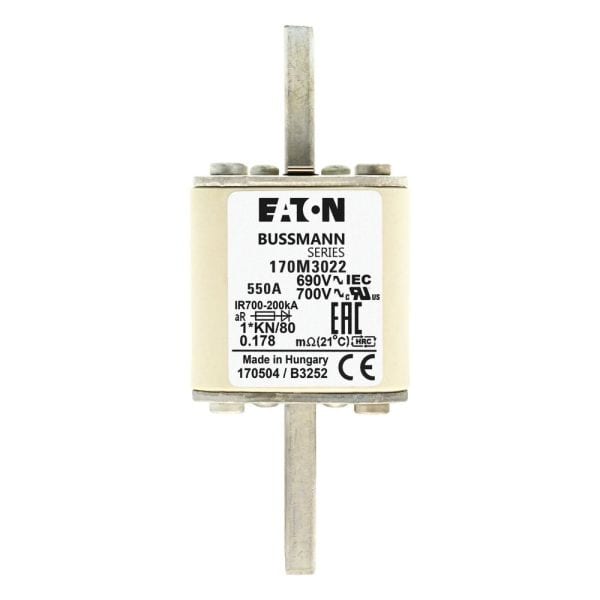 EATON - 550A 690V 1*/80 aR INDICATOR FUSE