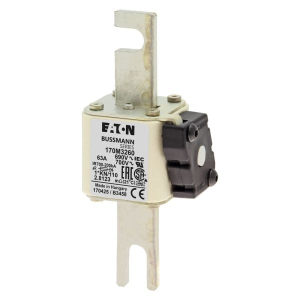EATON - 63A 690V 1*KN/110 aR INDICATOR FUSE