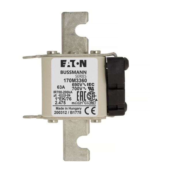 EATON - FUSE 63A 690V 1*EK/76 AR UC