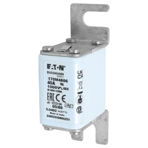 EATON - 40A 1000V 00/80 aR INDICATOR FUSE