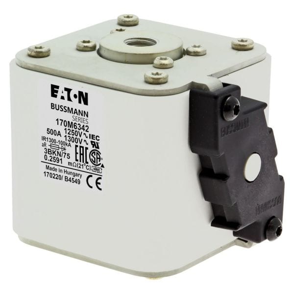 EATON - FUSE 500A 1250V 3BKN/75 AR CU