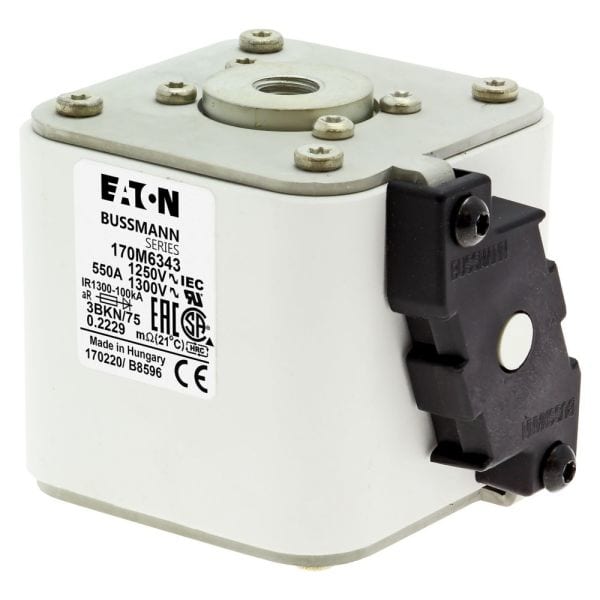 EATON - FUSE 550A 1250V 3BKN/75 AR CU