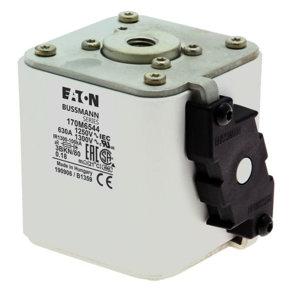 EATON - FUSE 630A 1250V 3BKN/80 AR CU