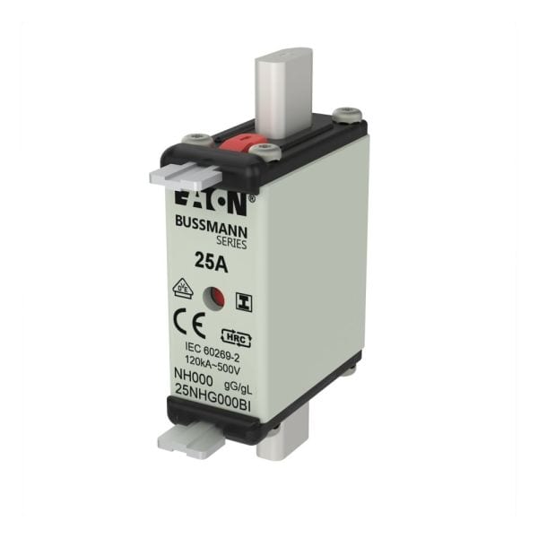 EATON - NH-SICHERUNG 25 A 500 V GRÖSSE 000 GG IM